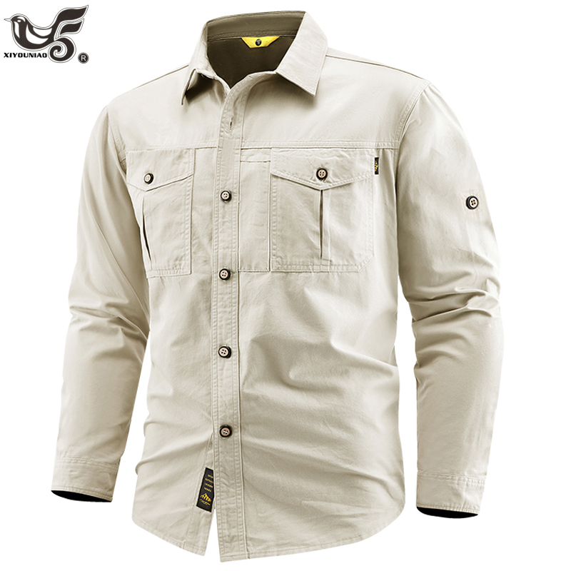 Tactical Military Shirt Cargo - Camicie militari da uomo, adatte anche