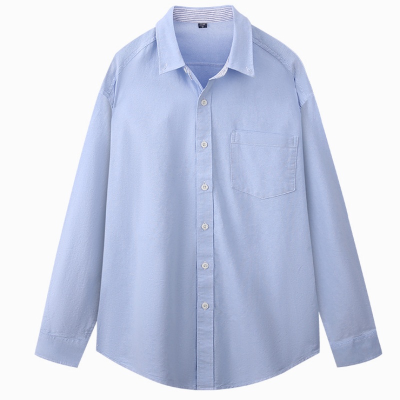 Camicia a maniche lunghe in co - Oxford Cotton Casual Shirt Business recensione e prezzo
