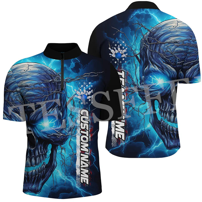 Nome personalizzato Strike Bow - Short Sleeve Bowling Shirt Retro recensione e prezzo