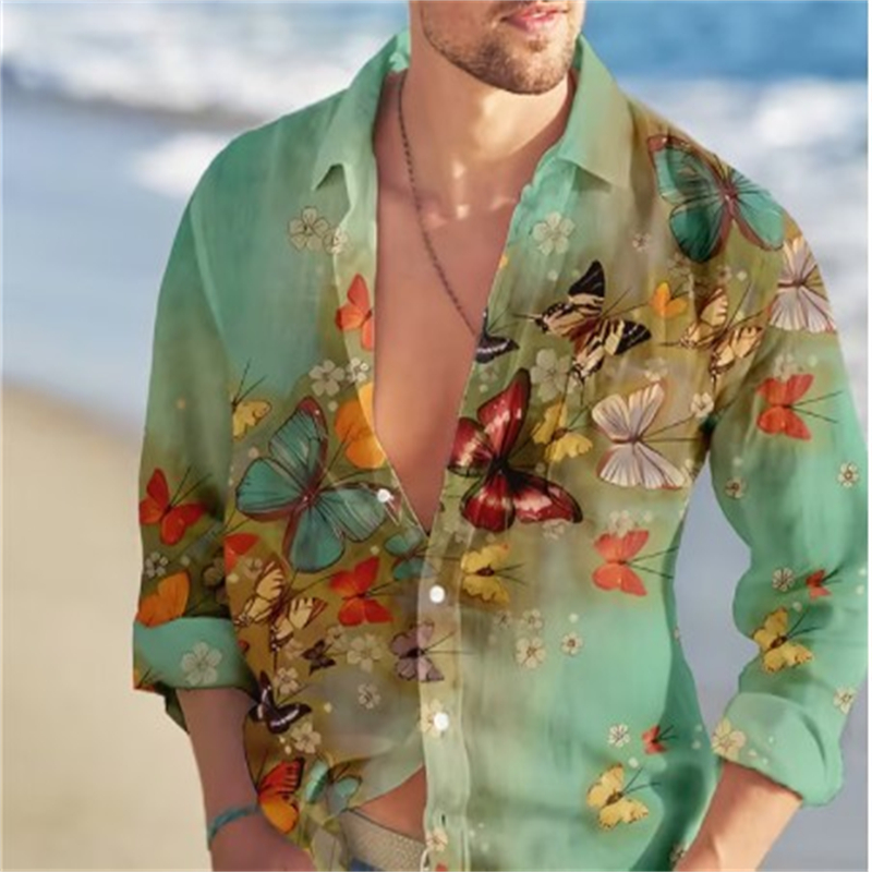 Camicie hawaiane a farfalla ca - Vintage Hawaiian Floral Shirt recensione e prezzo
