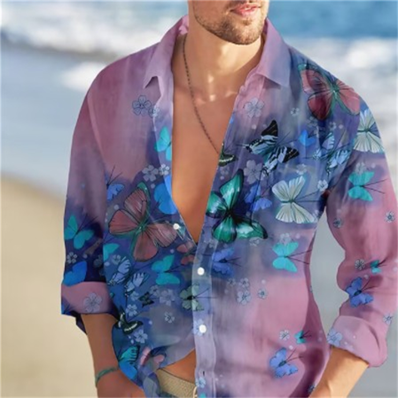 Camicie hawaiane a farfalla ca - Vintage Hawaiian Floral Shirt recensione e prezzo