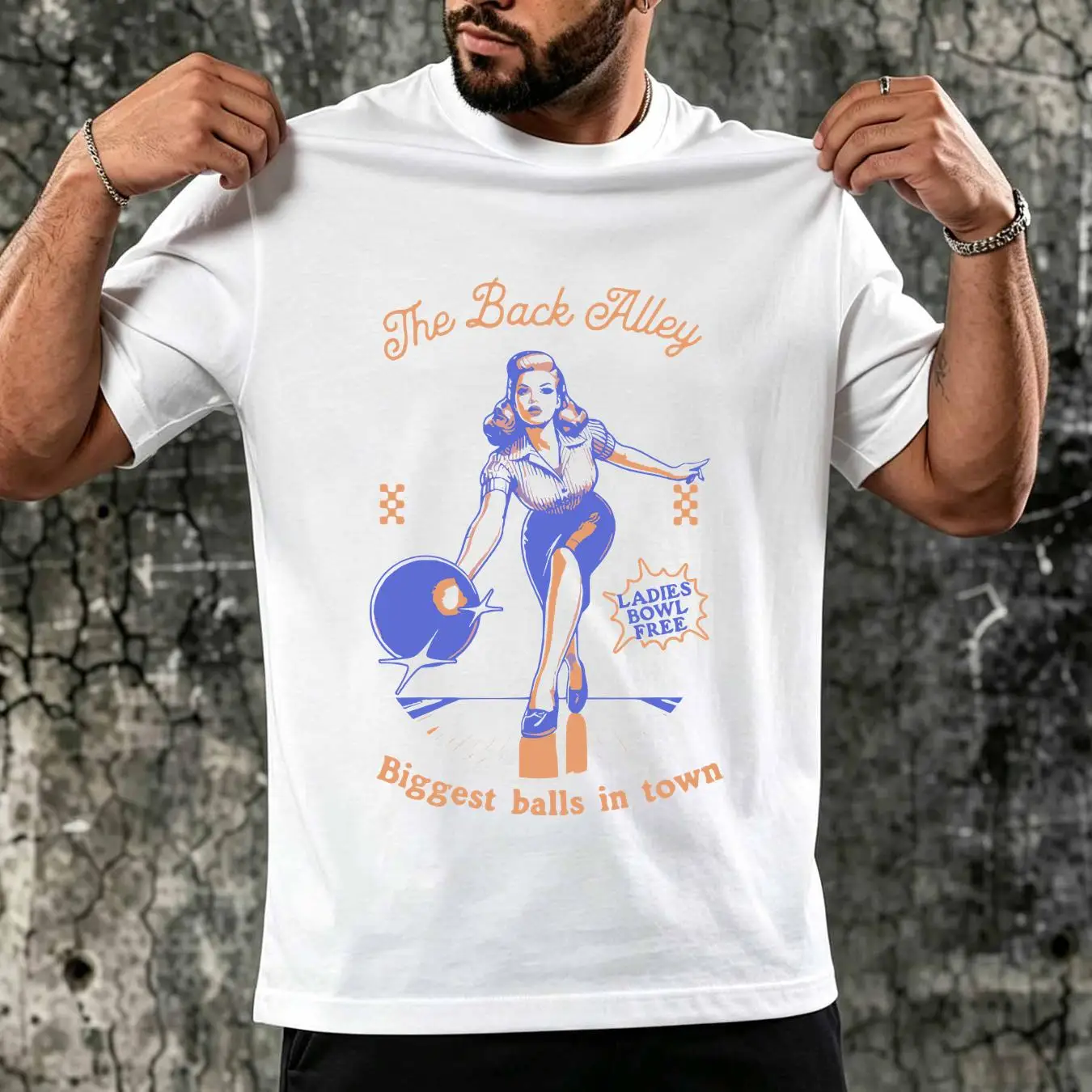 Maglietta lavata divertente, r - Short Sleeve Bowling Shirt Retro recensione e prezzo